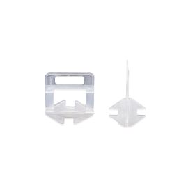 Tile Leveling System Clips, 2200-Piece DIY Tile Leveler Spacers, 1/16"(1.5 mm) Tile Leveler Clips