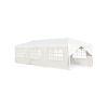 10 x 30 Feet Outdoor Canopy Tent with 6 Removable Sidewalls and 2 Doorways