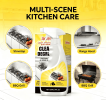 Kitchen Surface Care Degreasing Mist Spray, Stove Oven Built-Up Cooking Grease & Food Residue Lightening Spray