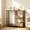 3-Tier Kitchen Baker's Rack with Open Shelves for Microwave And Oven Storage Organizer Rack for Kitchen Small Kitchen Baker's Rack