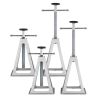 RV Stabilizer Jacks, 4 Pack Aluminum RV Leveling Jacks, RV Stack Jacks for RV Travel Trailer Camper, Single Screw Jack Support up to 6000 Lbs
