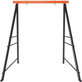 Porch Swing Frame, 550lbs Weight Capacity Swing Stand, Heavy Duty A-Frame Swing, Swing Stand Frame for Yoga Hammock Saucer Baby Porch Swing (Oran