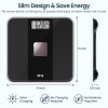 Solar Powered Weight Scale with Endless Power, Scale for Body Weight, Electronic Bathroom Scale for Weight Loss