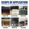 Kitchen Foam Surface Care Spray, Cookware Countertop Cooking Oil & Burnt Residue Lightening Mist