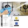 Kitchen Foam Surface Care Kit with Sponge & Cloth, Cooking Grease & Food Residue Lightening Spray
