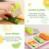 28PCS Toddler Knife Set - Kids Knifes for Real Cooking, Montessori Kids Kitchen Knife Set with Cutting Board Crinkle Cutters Kid Safe Knives